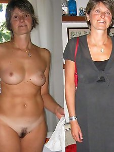 Skillful mature tart loves posing