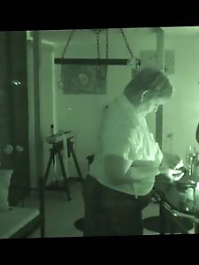 Young-looking mature girl is cheating like a pro