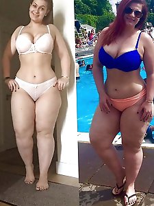 Big breasted GFs are taking off their panties