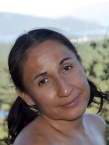 Unbelievable older cutie is playing with her cunt