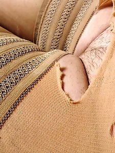 Shapely older milf is playing with her toy