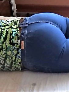 Russian older milf is spreading pussy