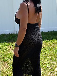 Outdoor playtime with sex toys