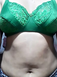 My Indian spouse models new undergarments and lingerie in photos