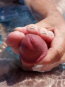 Magical older woman enjoys giving oral pleasure