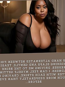 Older women having fun with younger and mature ladies